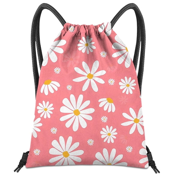 Mochila con cordón BHAHB, tela Oxford impermeable, 13 x 17 cm