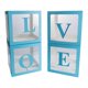 thumbnail image 3 of Baby Shower Género Revela Ducha Globos Caja De Cumplea?os Decoración Azul, 3 of 5
