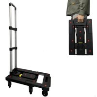 Carro De Carga Plegable Expandible Con Accesorios Lubabycas