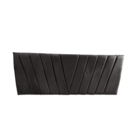 Importclick - Respaldo Elegante King Capitone 180X60 Cm Gris Oscuro Lino