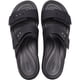 thumbnail image 2 of Sandalias Crocs Brooklyn Buckle Low Wedge negras para mujer, 2 of 6