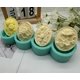 thumbnail image 5 of Molde de silicona I-BEST 75 × 60 × 30 mm – 4 cavidades con diseño floral, 5 of 6