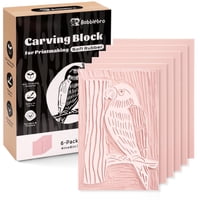 Bloques De Linóleo Bobblebro, Impresión De Bloques De Linóleo, 6 Unidades