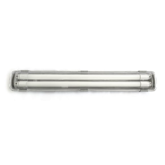 Equipo Estanco Led 2x9w Ip65 60cm + 2 Tubos Led Luz Fría Sec