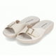 thumbnail image 3 of Sandalia Mujer Crema/Dorado Fascitis Anabela 16 Piccadilly, 3 of 3