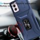 thumbnail image 3 of Funda Armada para Motorola Moto G Power 2024 con Tapa Deslizante y Soporte Magnético Giratorio Azul, 3 of 5