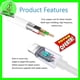 thumbnail image 3 of Adaptador para Iphone Lightning OTG de 8 pines Macho A 30 Pines Hembra Conector Hembra, 3 of 5