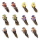 thumbnail image 1 of Clip De Decoración De Jardín De Pájaros De Plumas Falsas De Bosque Encaramado De Pájaro Artificial De 12 Piezas, 1 of 5