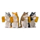 thumbnail image 3 of 4 resina gato Animal modelo coleccionable Mini accesorios escritorio decoración artesanía escultura para escritorio cumpleaños regalo fiesta niños, 3 of 5