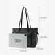 thumbnail image 3 of Ecosusi Bolso Tote Evelina de Papel Lavable 14L para 13" Negro, 3 of 8