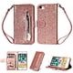 thumbnail image 1 of Funda Para Elegante Funda Iphone 7/iphone 8 Glitter Con Cremallera-ideal Para El Uso Diario, 1 of 5