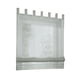thumbnail image 3 of Sheer Voile Roman Blinds cortinas para dormitorio cocina balcón gris-80 × 155cm, 3 of 5