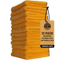 Toallas De Microfibra Chemical Guys Professional 16X16 Cm - Paquete De 12