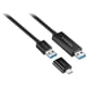 thumbnail image 4 of Cable de carga INSIGNIA de alta velocidad 20 Gbps USB 3.0 a USB Tipo A/C, 4 of 6