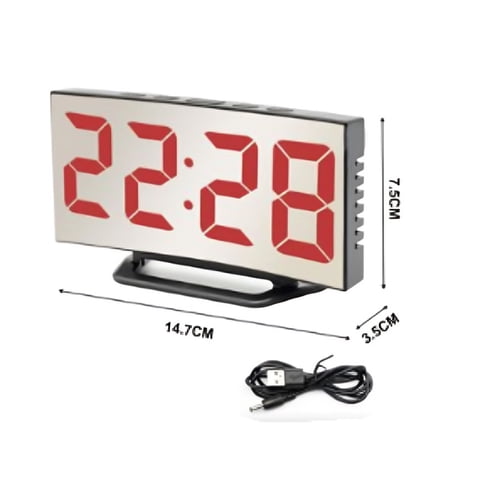 Genérico - Reloj Despertador 14,7X7,5 Cm De Diámetro