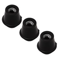 Magideal - 3X Funda Antideslizante Para Pies De Tambor, Soporte Para Estante De Tambor, Piezas De Hardware De Tambor, Accesorio De Tambor De Repuesto, Cubiertas Estilo A