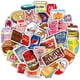 thumbnail image 1 of Get Creative with 50pcs of Trendy Snack Packaging Doodle Stickers - Perfect for, 1 of 4