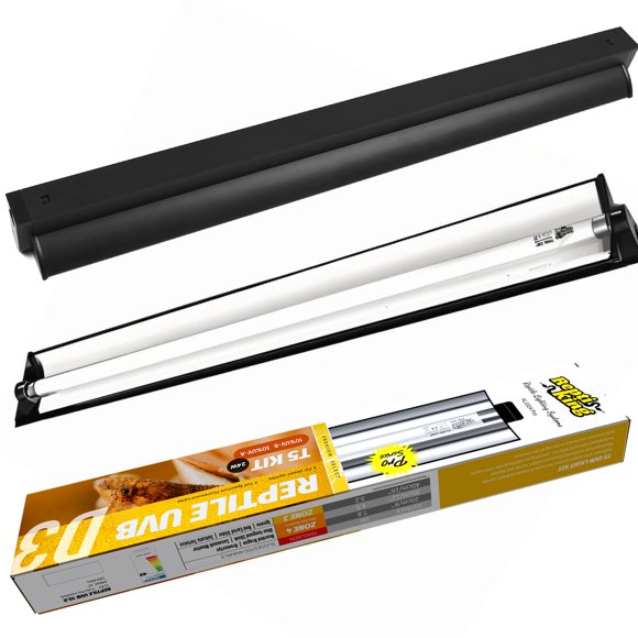 Luz UVB ReptiKing 24W 10.0 Kit para Reptiles