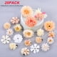 thumbnail image 4 of 1 juego de pinzas para el pelo con flores para fiestas, bodas, novias, bailarinas, accesorios para el pelo para mujeres, adornos vintage, 4 of 6