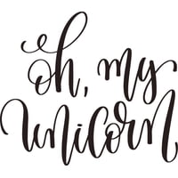 Rienda Libre Graphics - Decomural Oh My Unicorn Fairytale Ws-46594