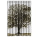thumbnail image 1 of Cortina de ducha con temática de árbol, juego de cortinas de baño con ganchos, tamaño 48 x 72 pulgadas, 1 of 3