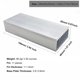 thumbnail image 2 of Disipador de calor Awxlumv de aluminio 100 x 40 x 20 mm para LED Peltier, 2 of 8
