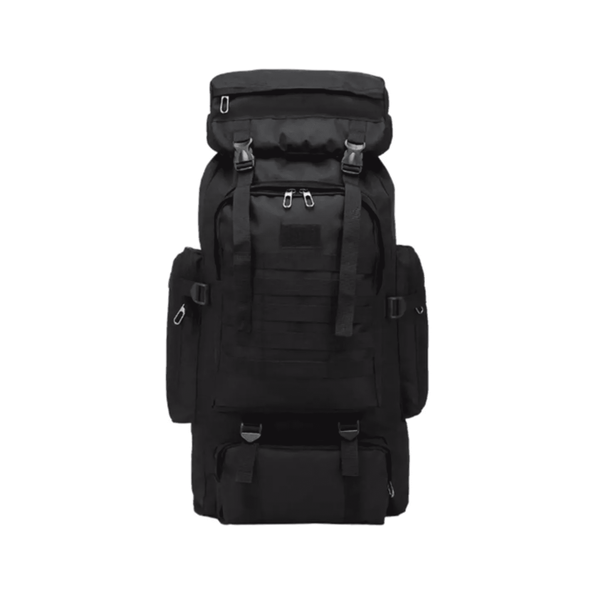 Genérico - Mochila De Campaña 80l Color Negro