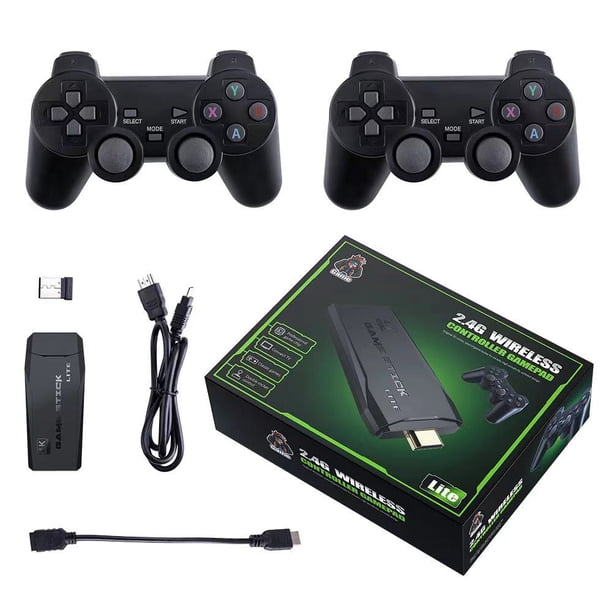 Classic Retro Game Stick M8 Wireless Video Console Retro Classic Family 2.4G Wireless Video Game Controller Box 4K Original HD Wire Stick Lite For TV Classics Game