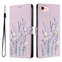Foxdock Funda Tipo Cartera Para Iphone 6/7/8 Con Soporte Y Correa – Diseño De Patrones Lindos