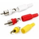 thumbnail image 4 of Set De Conectores RCA Audio Video Macho Repuesto Para Armar multicolor, 4 of 7
