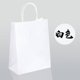 thumbnail image 1 of suxuMhao Bolsa de Papel Kraft, Bolsa de Mano Blanca Multipropósito, Bolsa de Embalaje Duradera, Saco Práctico para Regalos y Comestibles, 12.6 X 4.3 X 9.8 Inch, 20 Pzas Bolsas de Papel para, 1 of 4