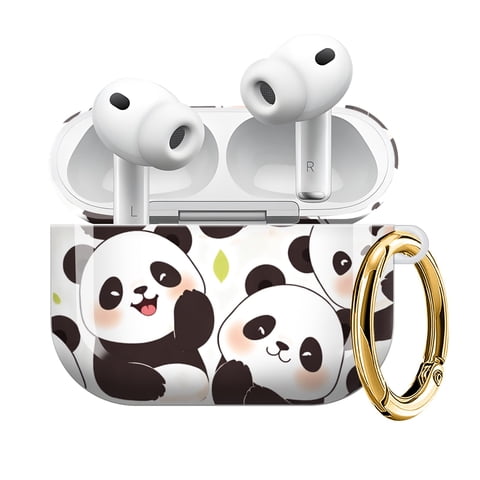 Funda Para Airpod Pro 3 (2025) Sxboxing Con Pandas Y Llavero