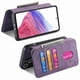 thumbnail image 2 of Funda Billetera Magnética para Honor X9C Soporte Tarjetas Desmontable Morado, 2 of 6