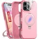 thumbnail image 1 of Funda Oneagle Soporte Magnético iPhone 16 Pro Max Rosa, 1 of 3