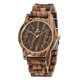 thumbnail image 1 of Reloj de madera MUJUZE Wood para hombre hecho a mano ligero, 1 of 9