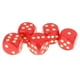 thumbnail image 3 of 5 Unid/set 3 Cm Dados De Madera D6 Dados Punteados De Seis Lados Para D & D TRPG Juguete Rojo, 3 of 3