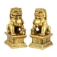 thumbnail image 3 of 2 Figuras De Leones Guardianes De Perro Fu Para Regalo De Felicitación De Buena Suerte De Resina De 6,5 Cm X 4,5 Cm X 10,5 Cm, 3 of 5