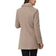 thumbnail image 3 of INSPIRE CHIC Abrigo de Mujer con Cuello Peter Pan Doble Botonadura Trinchera de Invierno Abrigo Pea Beige Oscuro M, 3 of 6