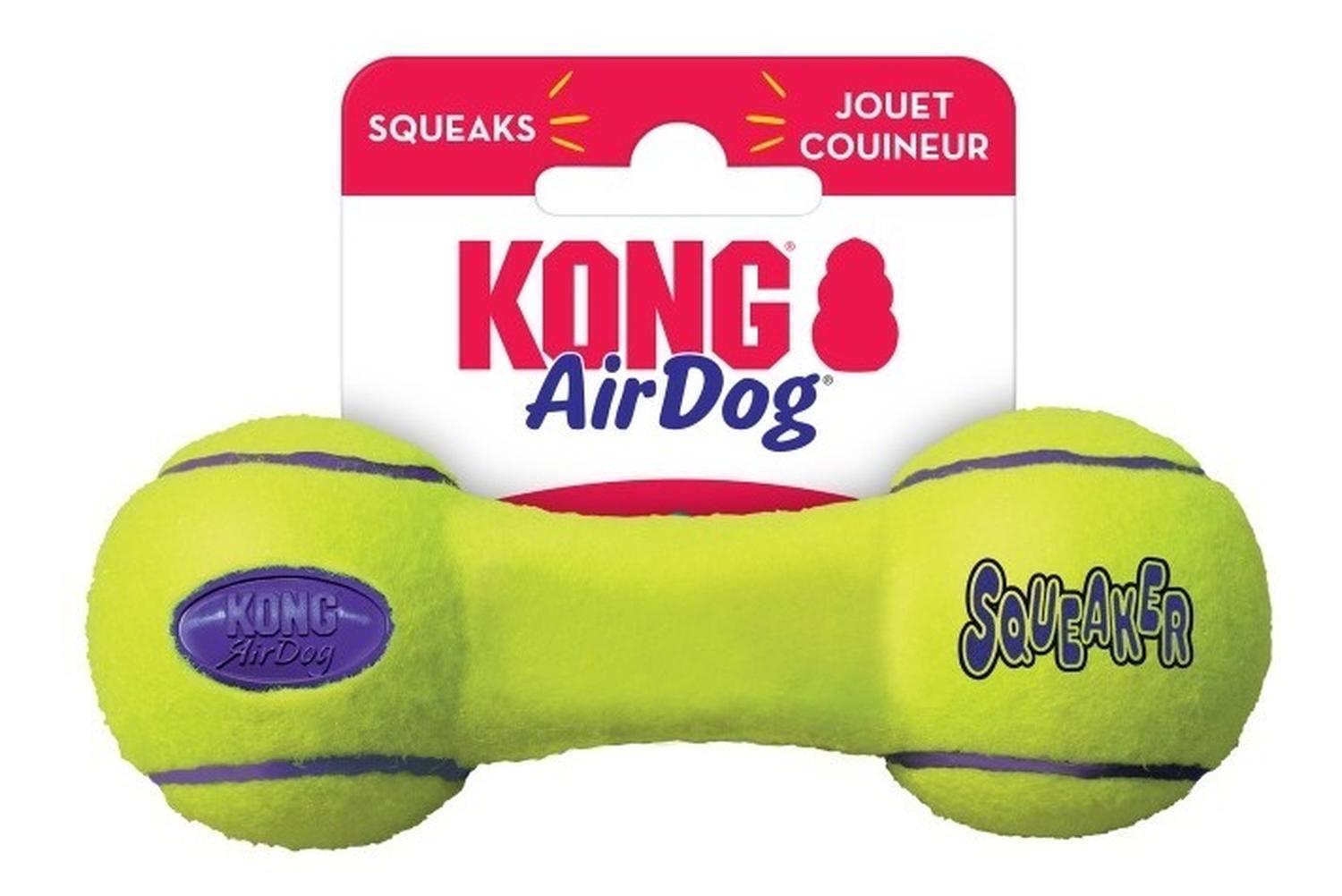 Kong Air Dog Squeaker Dumbbell Juguete Para Perros Talla M