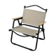 thumbnail image 5 of Silla plegable para acampar con respaldo alto, sillón resistente, ligero, portátil, con capacidad para 500 para pesca, mochilero, senderismo, , negro s Caqui Negro S, 5 of 5