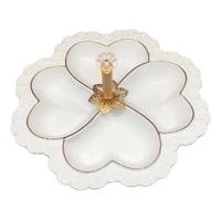 Genérico - Bandeja Decorativa Servir Adorno Diseño Corazones Jhn