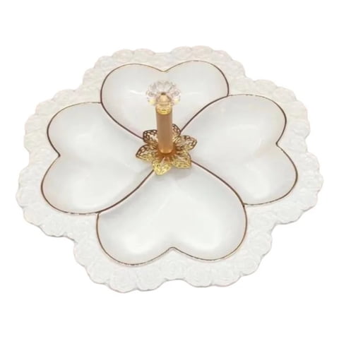 Genérico - Bandeja Decorativa Servir Adorno Diseño Corazones Jhn