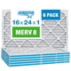 thumbnail image 1 of Filtro de aire Aerostar MERV 8 16x24x1 - 6 unidades para HVAC, 1 of 5