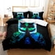 thumbnail image 1 of DJ Marshmello Bedding Set Hip Hop Bed Set Aldult Kid Bedroom Duvetcover Sets 3, 1 of 5