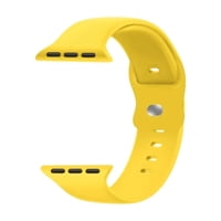 Genérico - Correa Smartwatch Silicona Amarillo M/L 42X44X45Mm