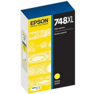 Cartucho De Tinta Epson 748 Durabrite Pro Alta Capacidad Amarillo