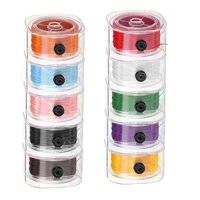 Magideal - Cordones Elásticos De 10X0,8Mm Para Pulseras, Cordones Elásticos, Suministros Para Manualidades Diy, Fabricación De Pulseras, Cordones Elásticos Para