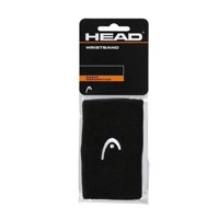Muñequera Head Larga Negro X2 Tenis/Padel