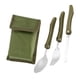 thumbnail image 2 of Cubiertos Portátiles Para Campamento, Cuchillo, Cuchara, Juego De Cubiertos Para Picnic, Senderismo, Mochilero, 2 of 3