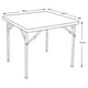 thumbnail image 4 of Mesa Plegable Camping Portátil Eventos 86x86 Cm, 4 of 5